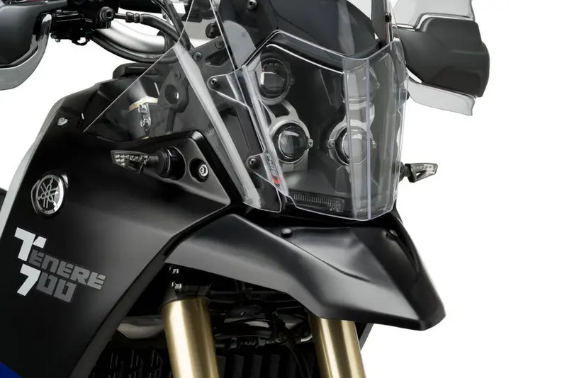 Puig Clear Headlight Protector For Yamaha Motorcycles 1