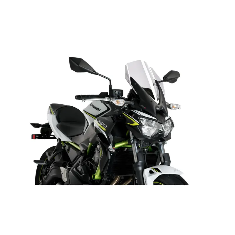 Puig Naked-Style Clear Windscreen For Kawasaki Touring Models 1