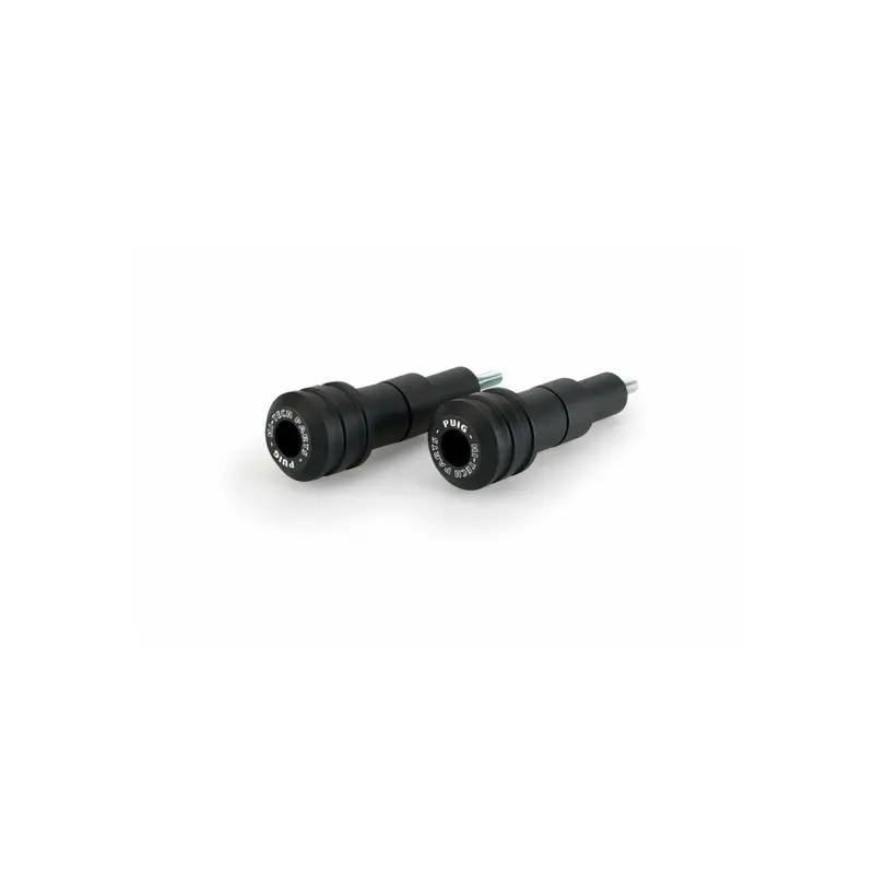 Puig Vintage 2.0 Frame Sliders – Matte Black For Yamaha Motorcycles 561-21458Bk 1