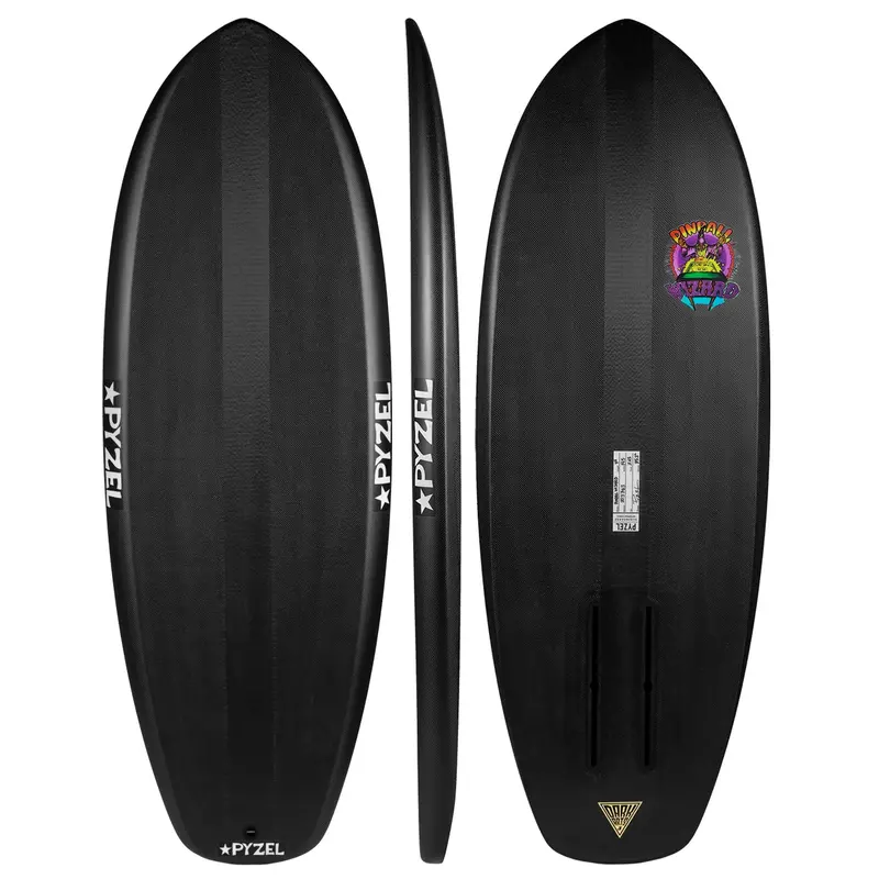 Pyzel Pinball Wizard Foil Surfboard – Carbon Edition 1