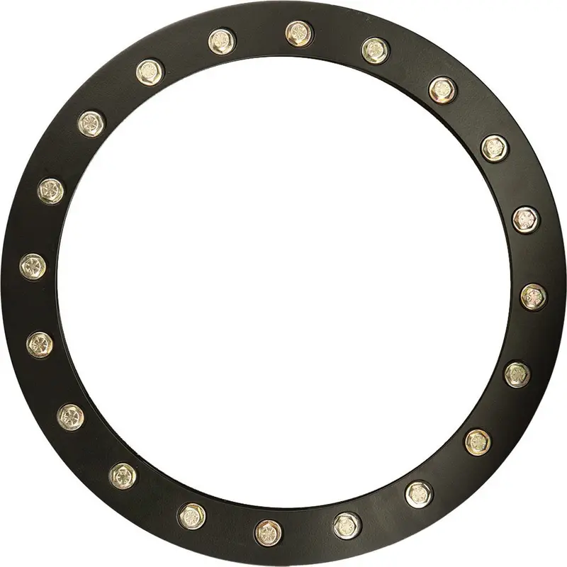 Raceline Beadlock Replacement Ring – 15-Inch Diameter, Black Finish For Mamba Wheels, Model 570-1538 1
