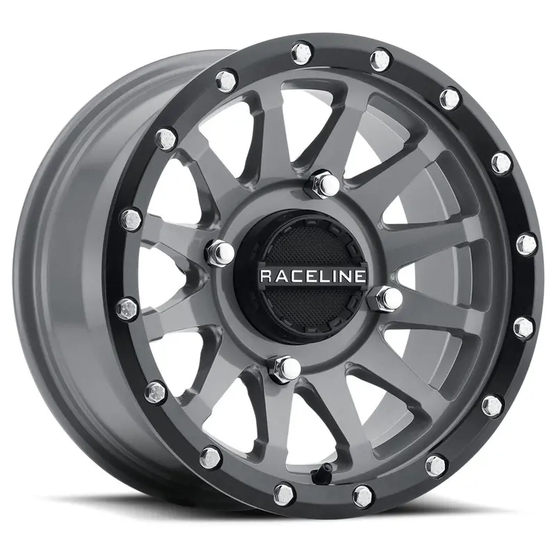 Raceline Trophy 14X7 Stealth Grey Wheel - 4X156 Bolt Pattern, +10Mm Offset - Model 570-1702 1