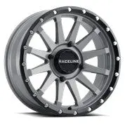 Raceline Trophy 17X7 Stealth Grey Wheel - 4X137 Bolt Pattern, +10Mm Offset - Model 570-1731 1