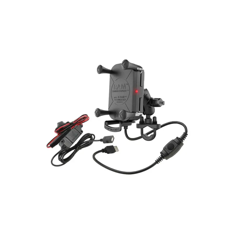 Ram H-Bar Wireless Charging Mount – Tough Charge Series – 71-7050 1