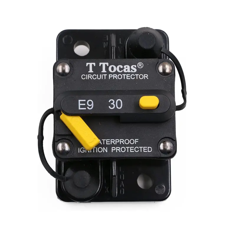 Resettable 30-Amp Dc Circuit Breaker – 48V Rated 1