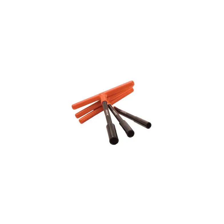 Rfx Black-And-Orange T-Bar Wrench Set – Includes 8Mm, 10Mm, And 13Mm Sizes, 739-1263 1