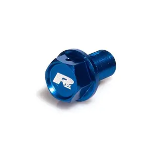 Rfx Blue Magnetic Engine Drain Bolt For Honda Motorcycles - 739-0375 1