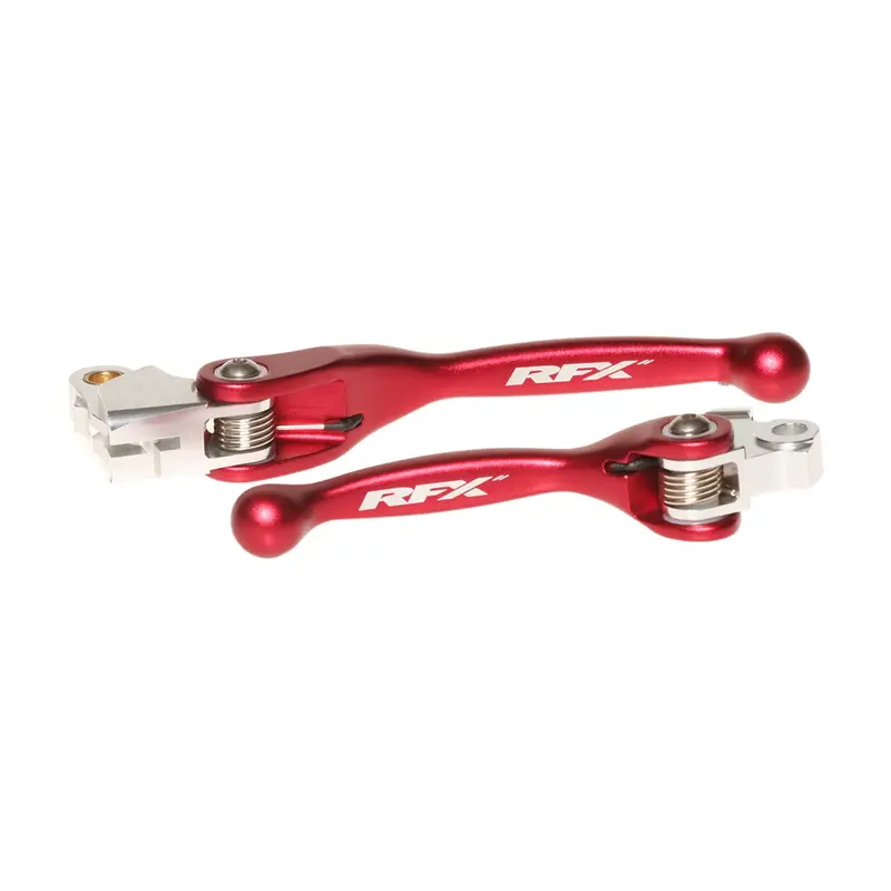 Rfx Red Adjustable Flexible Lever Set For Yamaha Bikes (739-0515) 1
