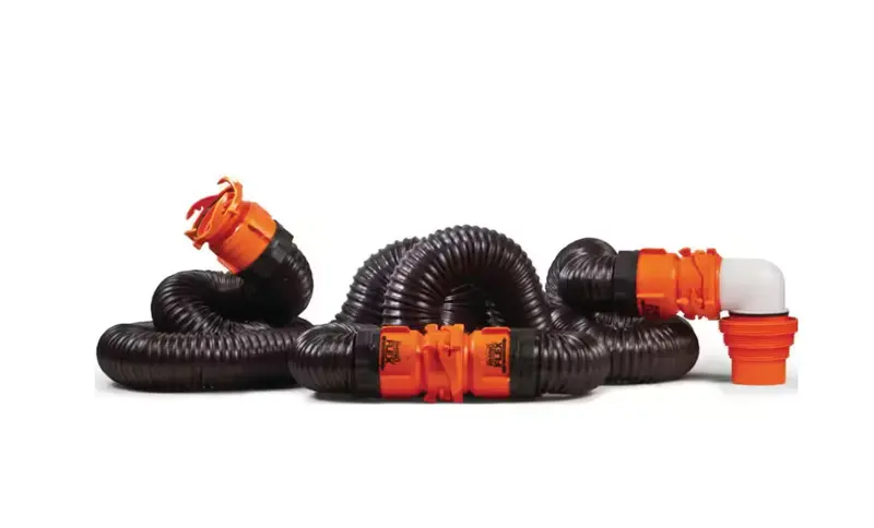 Rhinoflex 20-Foot Sewer Hose Kit With Protective Elbow Caps (39741) 1