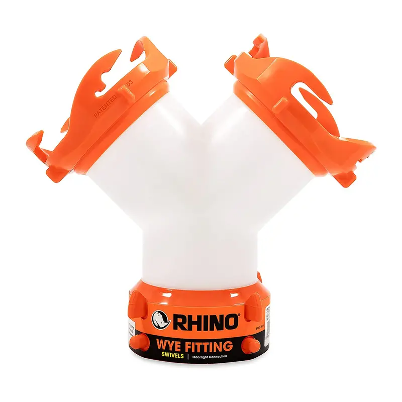 Rhinoflex Sewer Y-Splitter Fitting For Dual Hookups (39812) 1