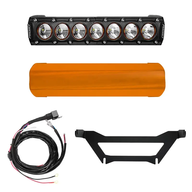 Rigid 10-Inch Revolve Light Bar Kit – 360° Rotating Mount, 652-41638 1