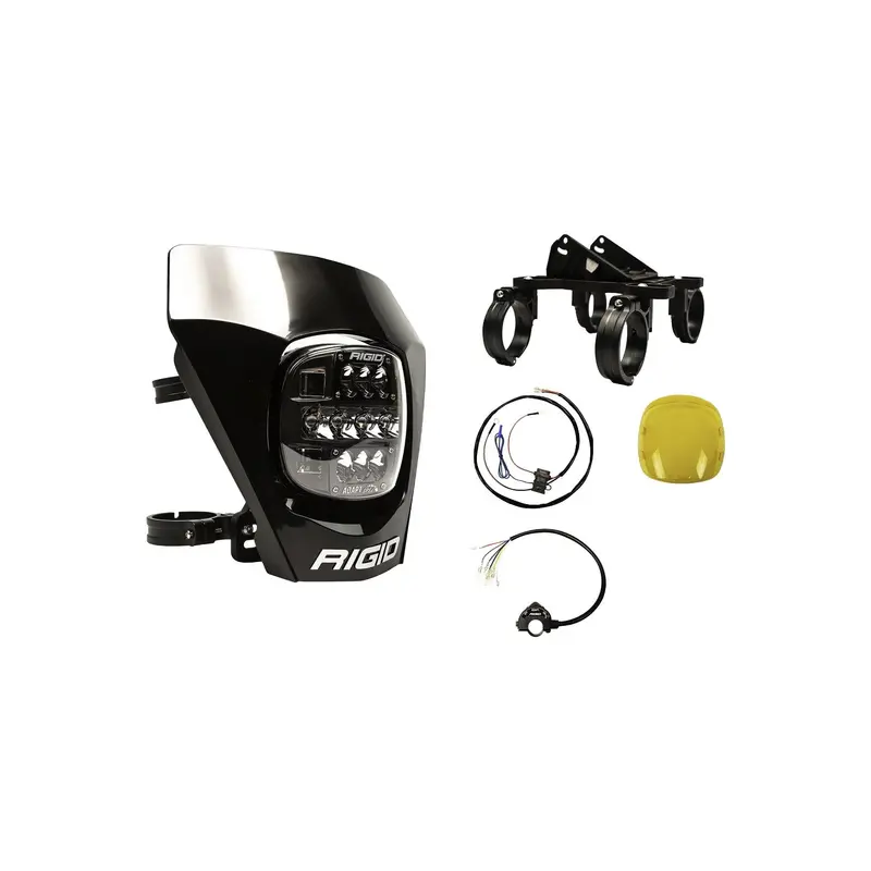 Rigid Adapt Xe Extreme Enduro Led Moto Kit – Black Finish 1