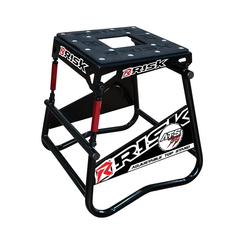 Risk Racing A.T.S. Adjustable Moto Stand – Heavy-Duty Top-Mount Design (Model 05-1004) 1