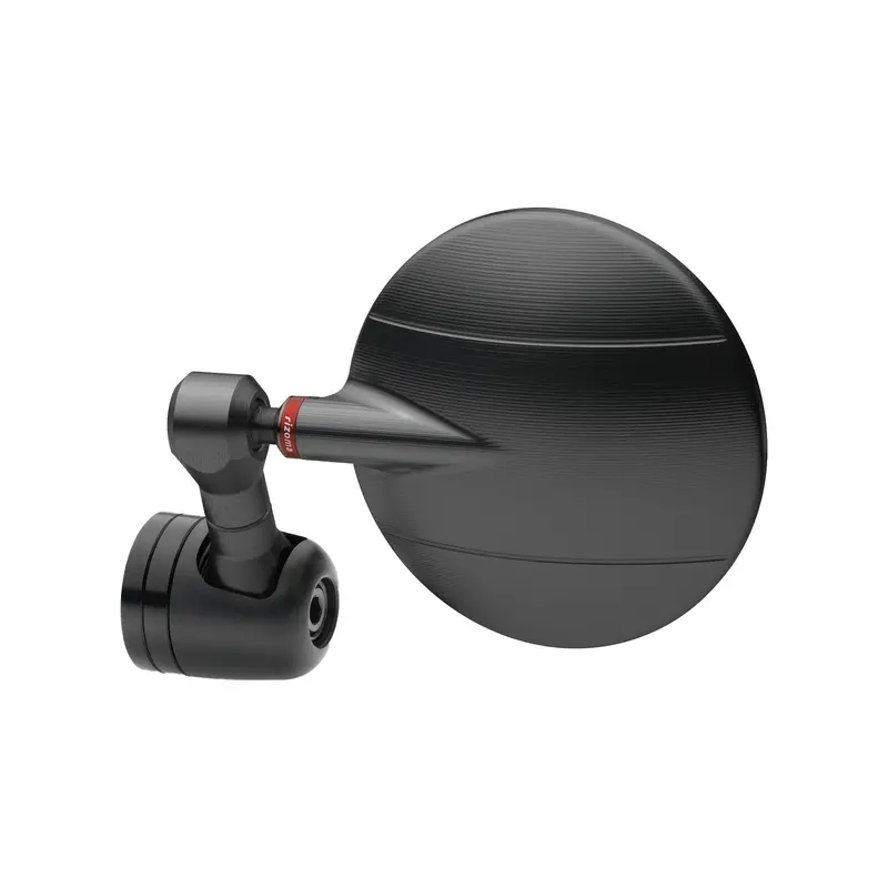Rizoma Spy-R 80Mm Compact Mirror – Black Single Unit 1