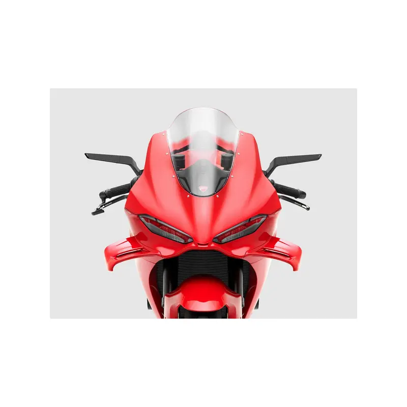 Rizoma Stealth Sport Bar End Mirrors – Matte Black Pair For Ducati 1