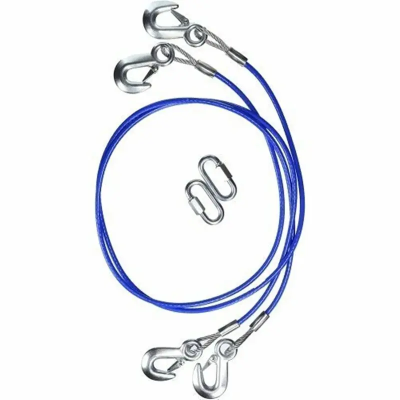 Roadmaster 64-Inch Double-Hook Tow Cables – 8,000-Lb Rated Capacity 1