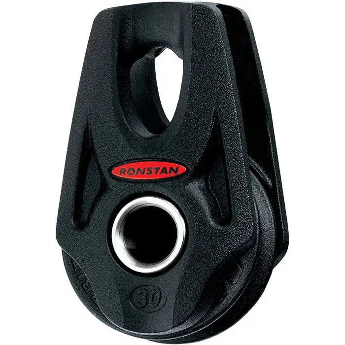 Ronstan 30Mm Orbit Single Block – Swivel Lashing Head With Becket 1