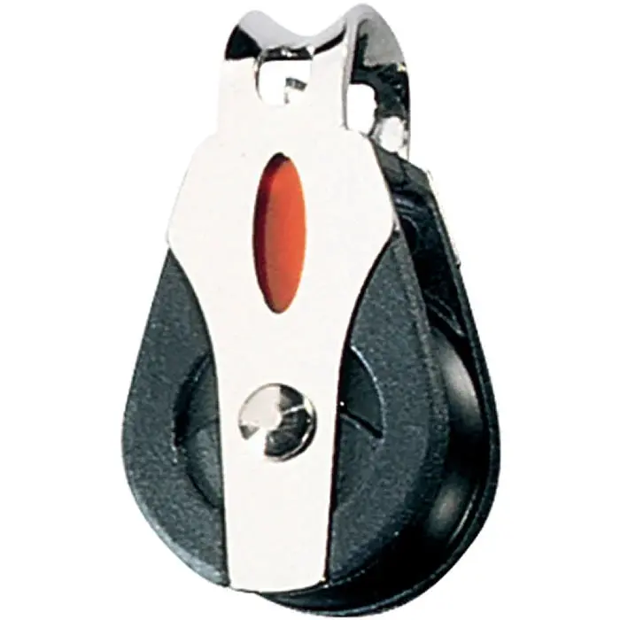 Ronstan Micro 20Mm Standard Single Block – Low-Friction Sheave, Universal Mounting 1