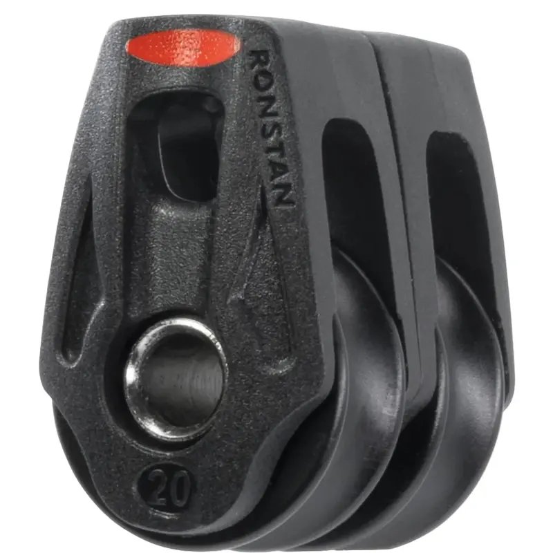 Ronstan S20 Orbit Double Block – 20Mm Ball-Bearing, Stainless Steel 1