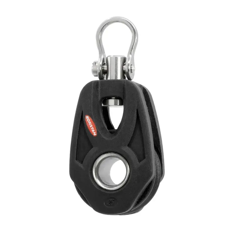 Ronstan Series 25 Orbit Ball Bearing Acetal Block With Becket & Swivel Shackle 1