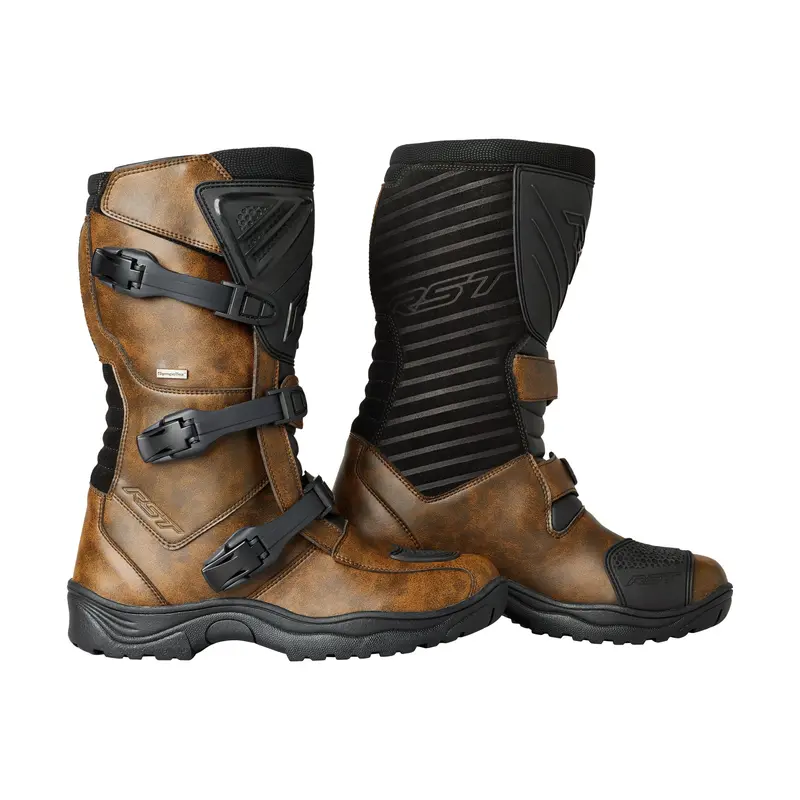 Rst Ambush Pro Series Ce-Certified Waterproof Motorcycle Boots In Brown 1