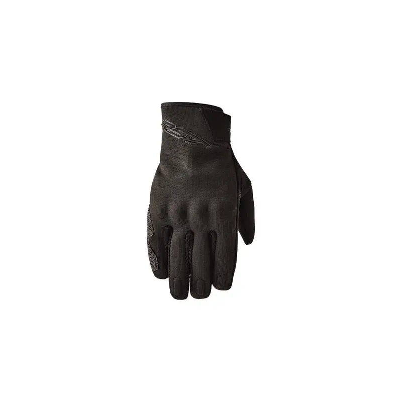 Rst K-Sport Ce-Certified Textile Gloves – Solid Black 1