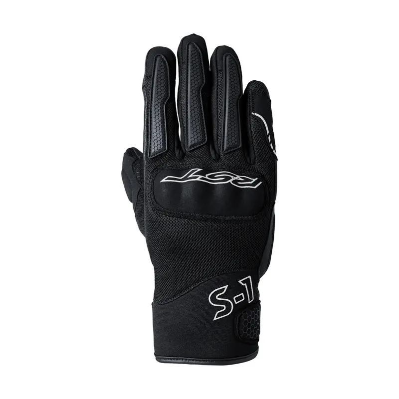 Rst S1 Women’S Ce Mesh Gloves – Black/White, Small (556-3196006) 1