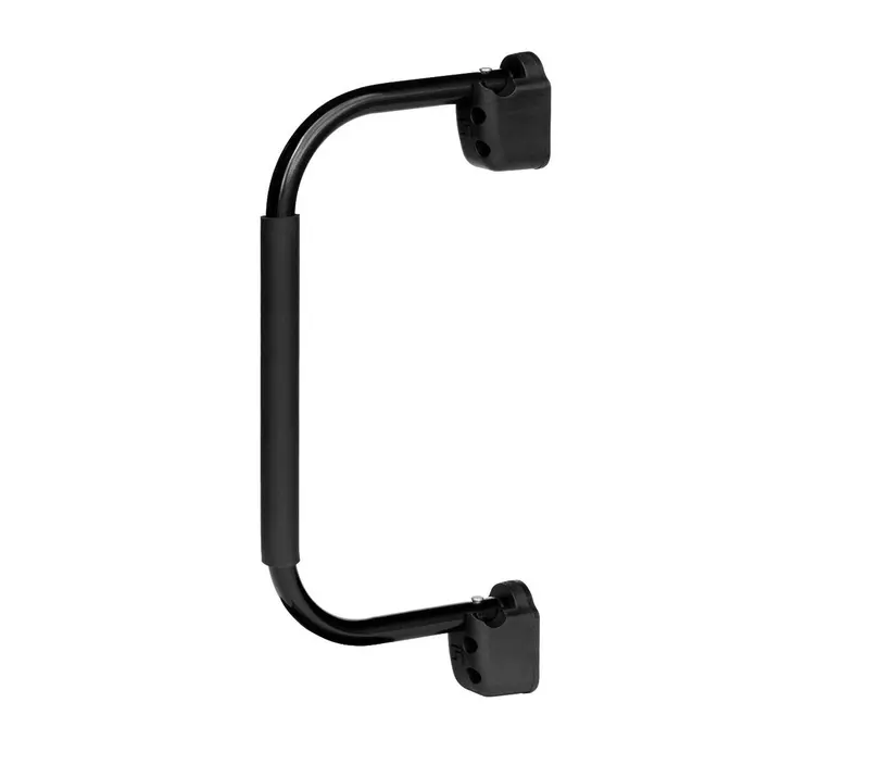 Rv Mini Rail Handle – Black Powder-Coated Grab Bar With Non-Slip Grip (20-0137) 1