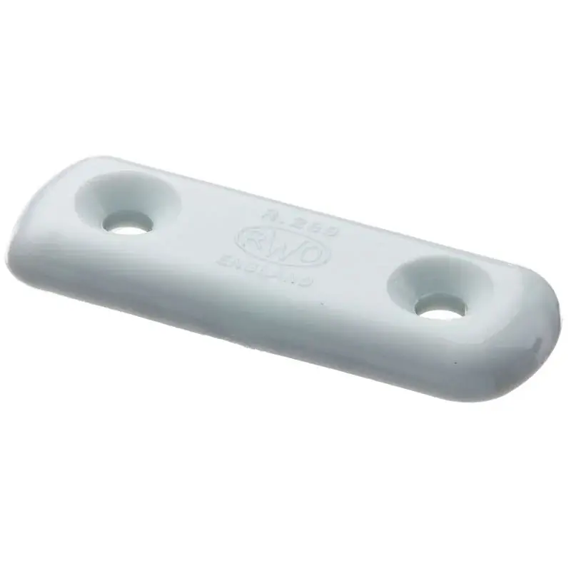 Rwo 38Mm Plastic Webbing Plate – White 1