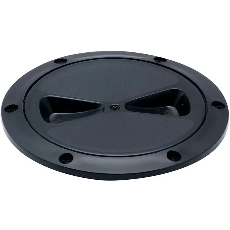 Rwo 4-Inch (100Mm) Black Inspection Hatch Cover 1