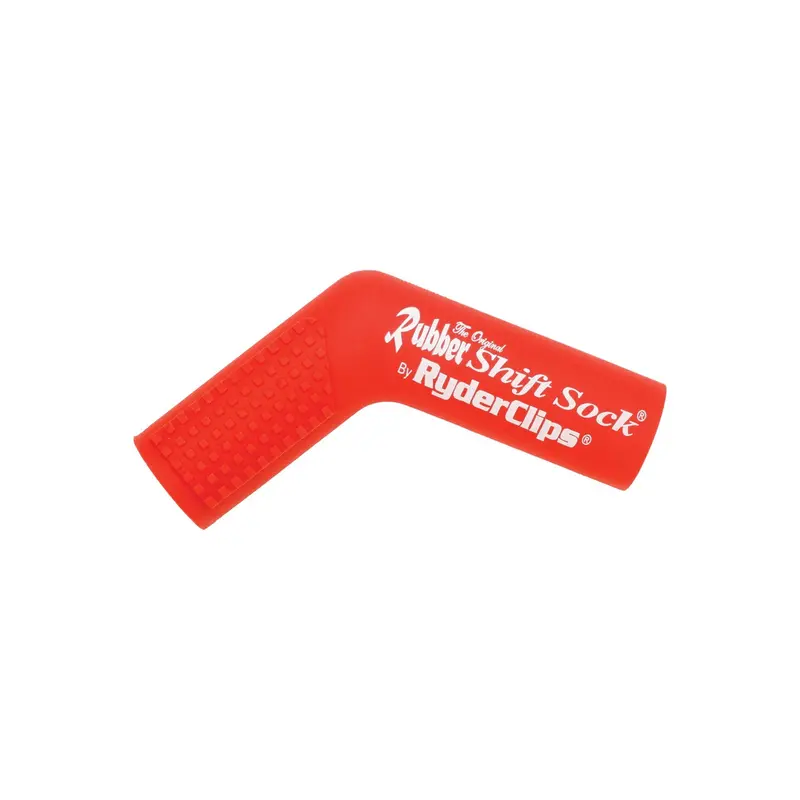 Ryder Rubber Shift Socks – Red Accent 1