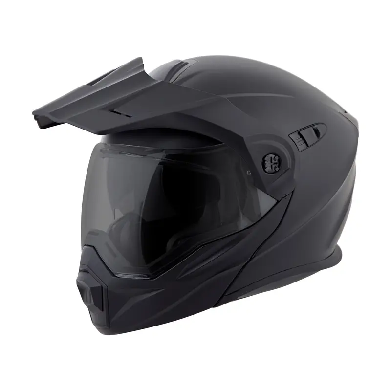 Scorpion Exo At950 Modular Motorcycle Helmet – Matte Black, Size 3X 1