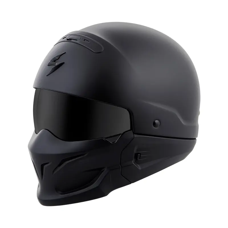 Scorpion Exo Covert Open-Face Motorcycle Helmet – Matte Black, Size Md 1