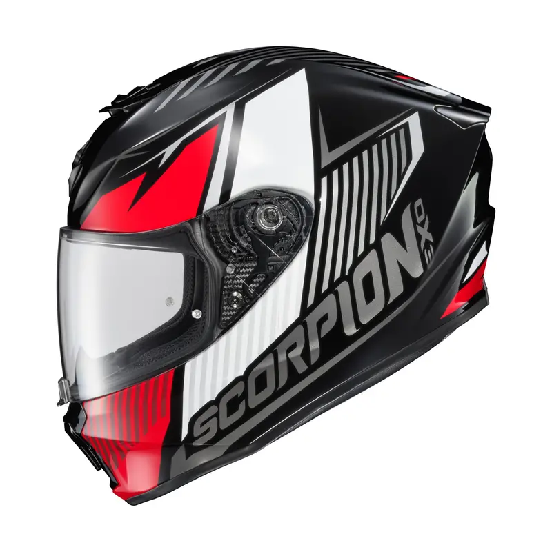 Scorpion Exo R330 Full-Face Helmet – Hawker Red, Large Size – Part #75-3249L 1