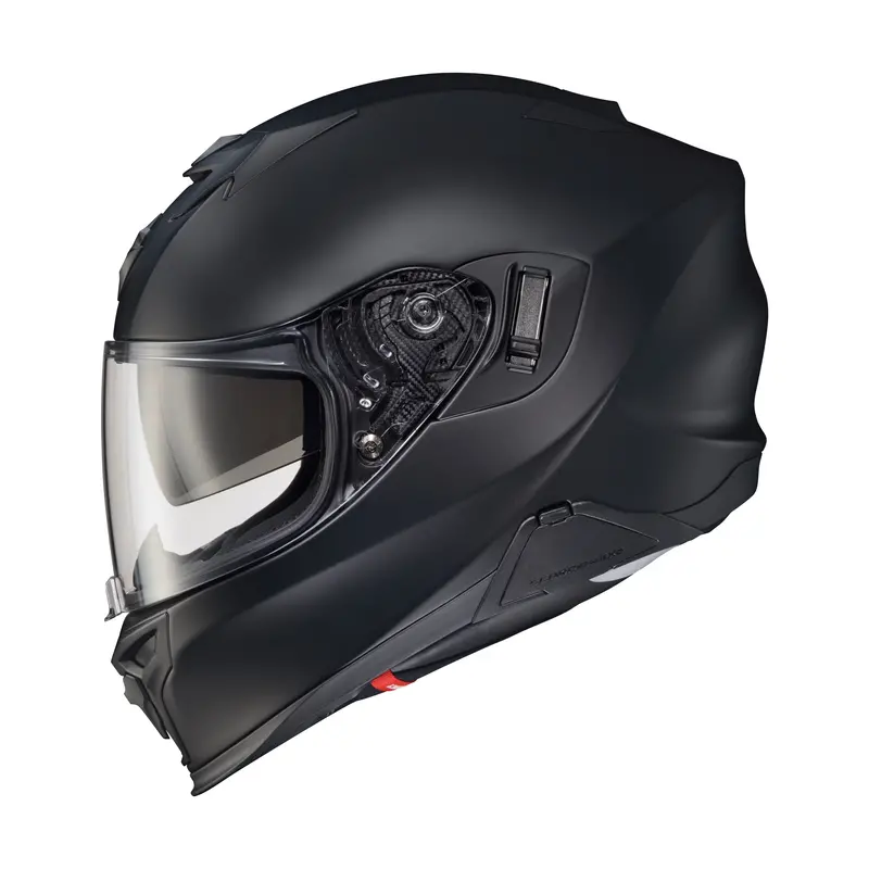 Scorpion Exo-T520 Modular Motorcycle Helmet – Matte Black, Medium Size 1