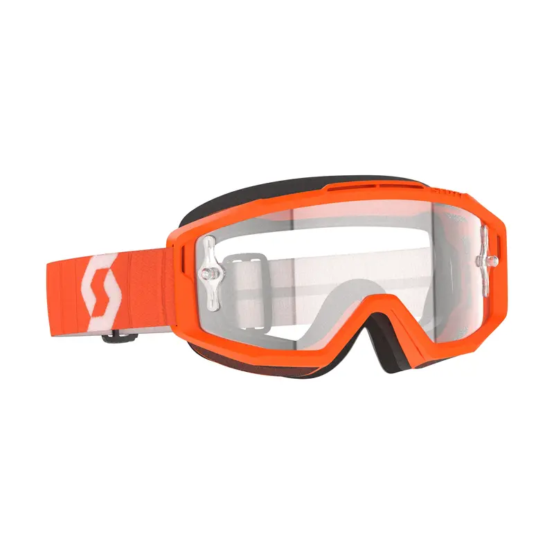 Scott Split Otg Goggles – Orange Frame With Clear Lens, Designed For Low-Light & Indoor Use (Part #51-5646) 1