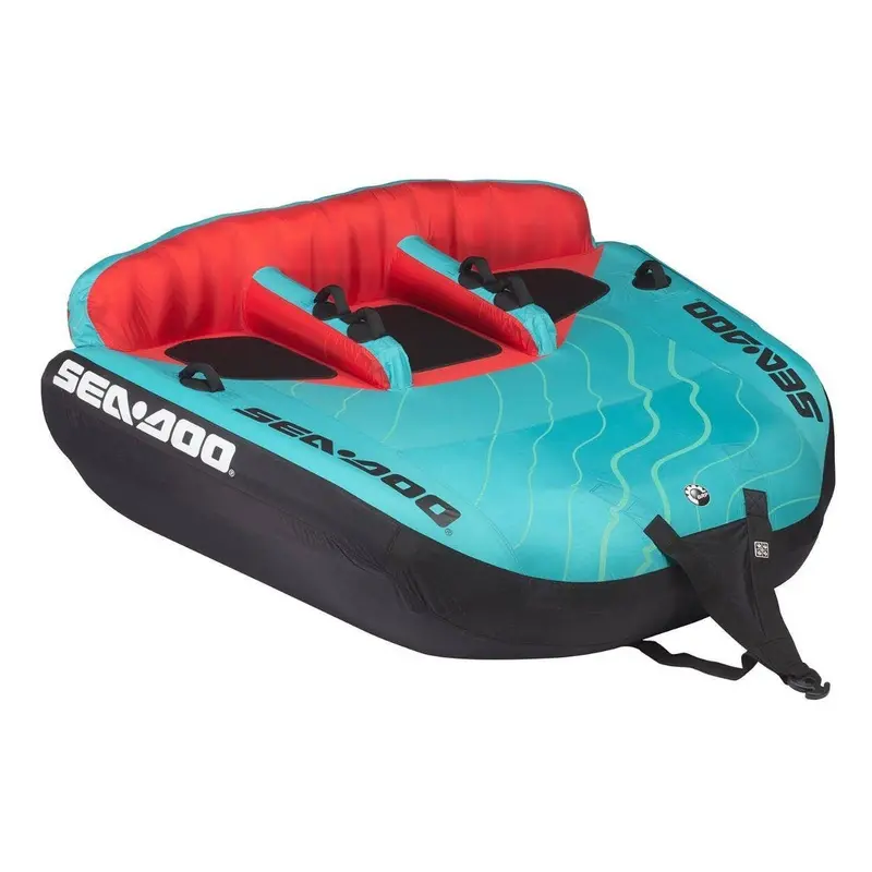 Sea-Doo 3-Person Inflatable Towable Tube – 79" X 88" Sit-On-Top Design 1