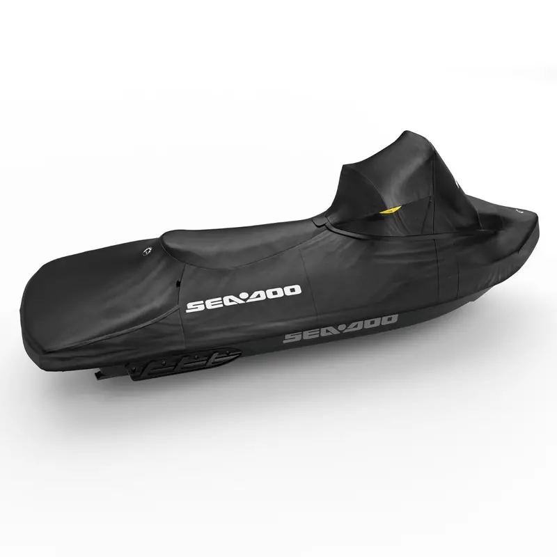 Sea-Doo Explorer Pro Pwc Cover – Heavy-Duty Black Protection 1