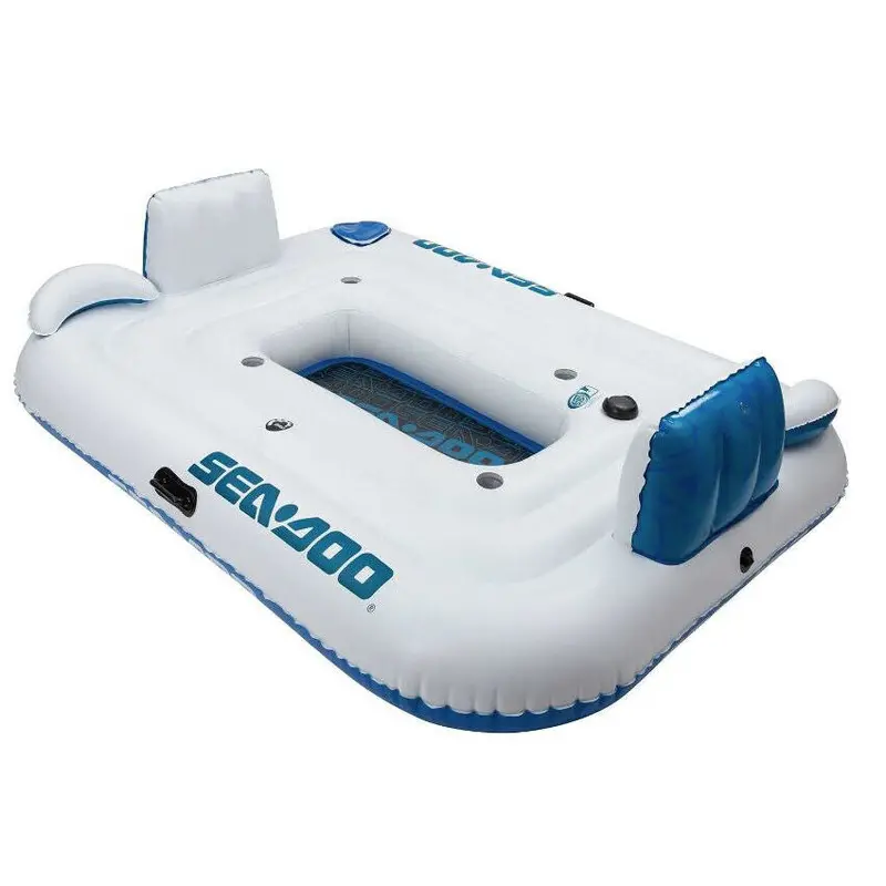 Sea-Doo Oem 4-Person Floating Island With Bluetooth Speaker 1