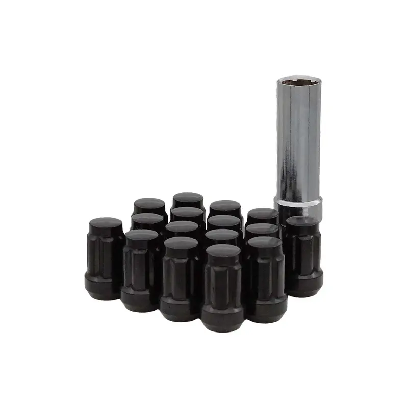 Sedona 12Mm X 1.50 Black Locking Lug Nuts With Key – 16-Piece Kit (Model 570-94131B) 1