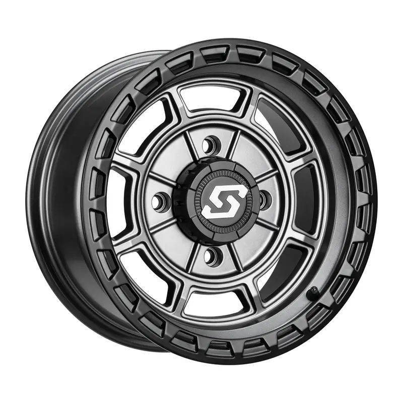 Sedona Rift 14X7 Carbon Grey Wheel - 4X137 Bolt Pattern, +10Mm Offset - Model 570-2034 1