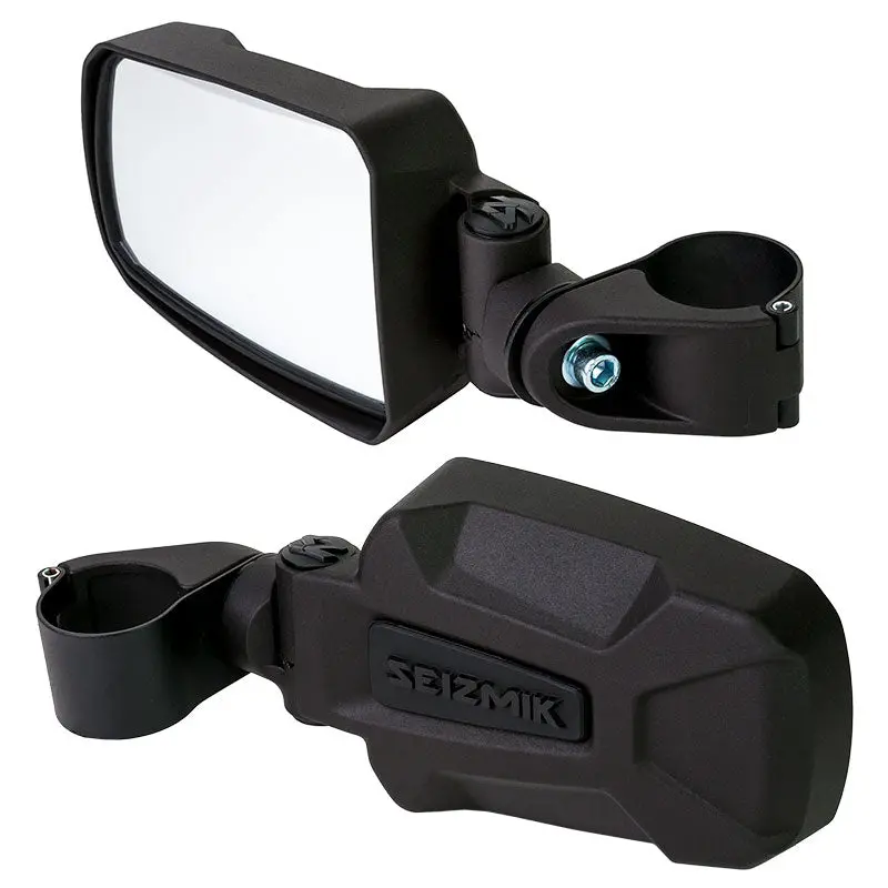 Seizmik Pursuit Elite Aluminum Side Mirrors For Utvs – 1.75-Inch Mount 1