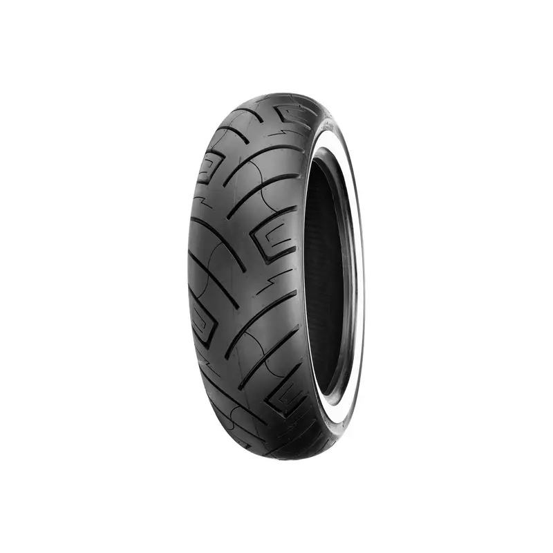 Shinko 777 Cruiser Hd Rear Tire - Mu85B16, 77H, Bias-Ply, Tubeless, Wide-White Wall 1