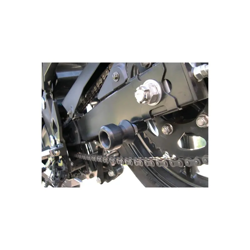 Shogun Black Swingarm Sliders - Part Number 71-1065 1