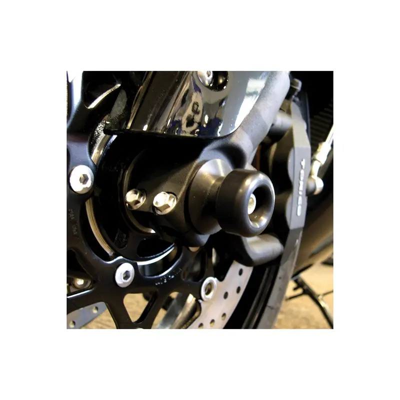Shogun Front Axle Sliders – Durable Black Finish For Front Wheel Protection – 71-1865 1