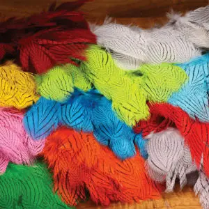 Silver Pheasant Body Plumage – Iridescent Feather Material For Wings And Bodies 1