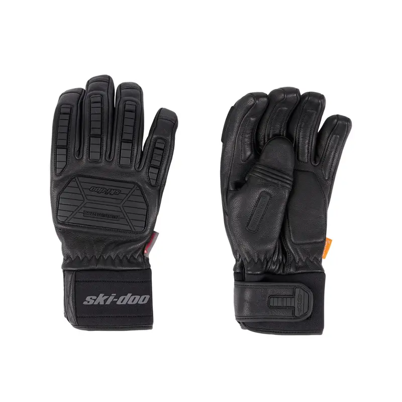Ski-Doo Men’S Enduro Gloves – Black, Large 1
