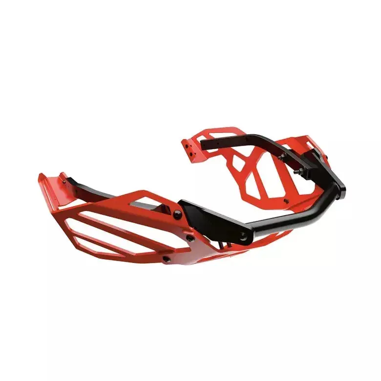 Ski-Doo Rev Gen4 Adventure Front Bumper – Lava Red & Matte Black – #860201898 1