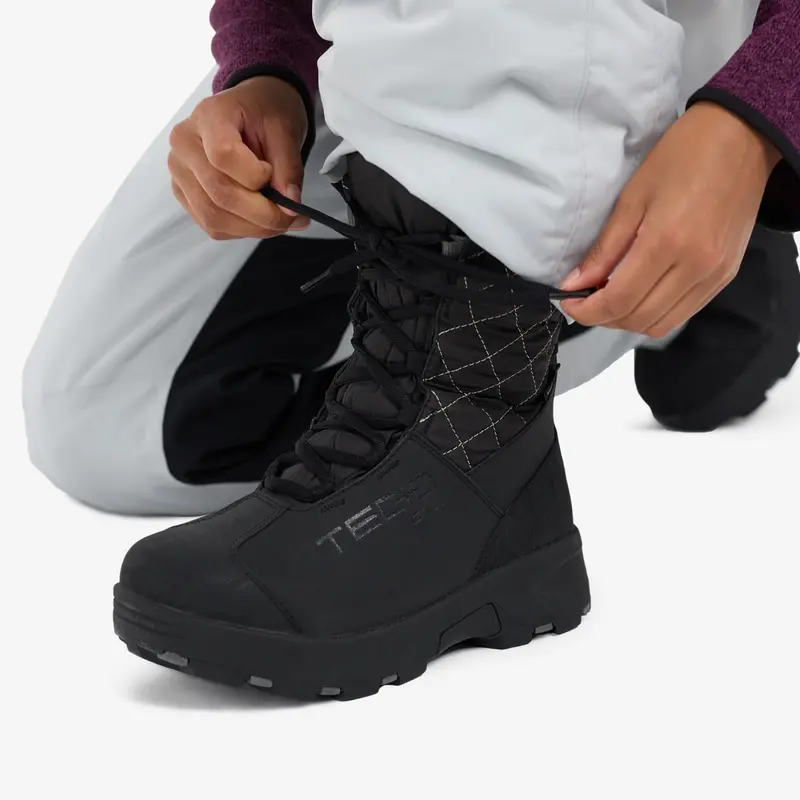 Ski-Doo Women’S Tec+ Rec Boot – Leather, Black, Size 6 1