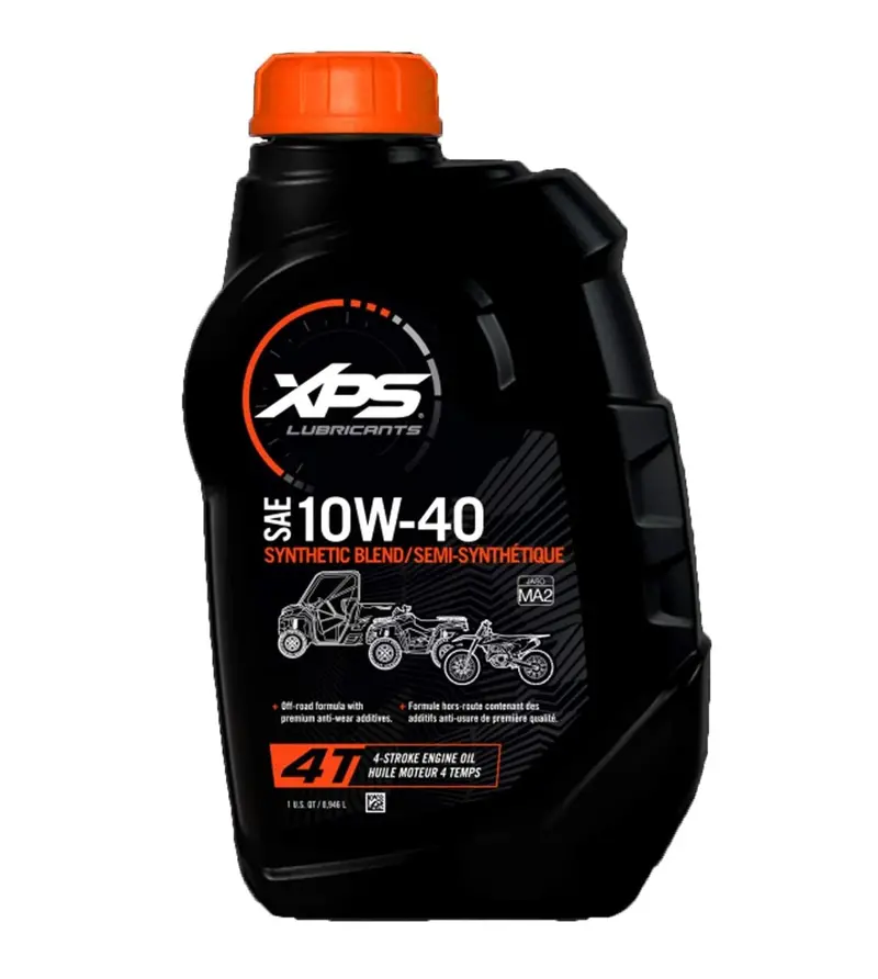 Ski-Doo Xps 4-Stroke 10W-40 Synthetic Blend Oil – 1 Quart (Part #779425) 1